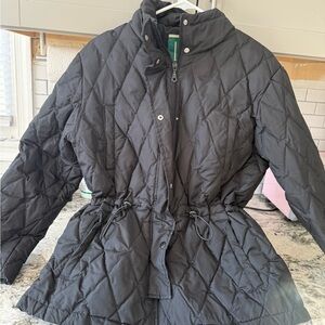 Larry Levine  puffer coat size medium in like new condition